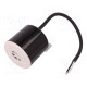 Sound transducer: piezo signaller 90÷250VAC Sound level: 110dB