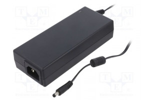 Power supply: switching 12VDC 10A Out: 5,5/2,1 120W 90÷264VAC