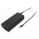 Power supply: switching 12VDC 10A Out: 5,5/2,5 120W 90÷264VAC