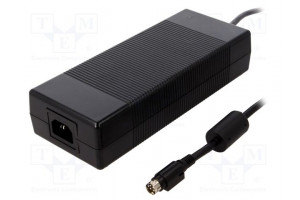 Power supply: switching 12VDC 15A Out: KYCON KPPX-4P 180W 90%