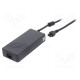 Power supply: switching 12VDC 18.3A 220W 90÷264VAC -10÷60°C