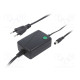 Power supply: switching 12VDC 1A Out: 5,5/2,1 12W 90÷264VAC