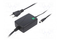 Power supply: switching 12VDC 1A Out: 5,5/2,1 12W 90÷264VAC