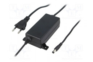 Power supply: switching 12VDC 2A Out: 5,5/2,1 24W 90÷264VAC