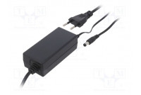 Power supply: switching 12VDC 2A Out: 5,5/2,1 24W 90÷264VAC