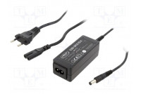 Power supply: switching 12VDC 2A Out: 5,5/2,5 24W 90÷264VAC