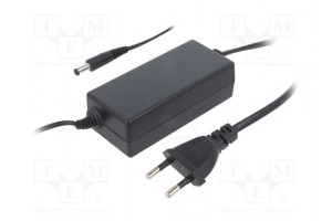 Power supply: switching 12VDC 2A Out: 5,5/2,5 24W 90÷264VAC