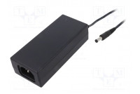 Power supply: switching 12VDC 3.34A Out: 5,5/2,5 40W 90÷264VAC