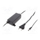 Power supply: switching 12VDC 3A Out: 5,5/2,1 36W 90÷264VAC