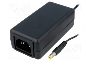 Power supply: switching 12VDC 3A Out: 5,5/2,1 36W 90÷264VAC