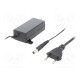 Power supply: switching 12VDC 3A Out: 5,5/2,5 36W 90÷264VAC