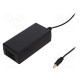 Power supply: switching 12VDC 4.17A Out: 5,5/2,1 50W 90÷264VAC