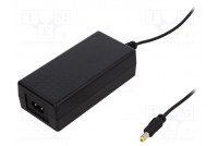 Power supply: switching 12VDC 4.17A Out: 5,5/2,1 50W 90÷264VAC