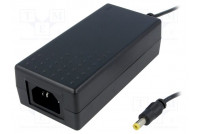 Power supply: switching 12VDC 4.17A Out: 5,5/2,1 50W 90÷264VAC