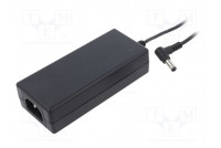 Power supply: switching 12VDC 4.2A Out: 5,5/2,5 50W 80÷264VAC