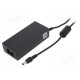 Power supply: switching 12VDC 5.41A Out: 5,5/2,5 65W 90÷264VAC