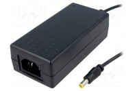 Power supply: switching 12VDC 5.42A Out: 5,5/2,1 65W 90÷264VAC