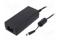 Power supply: switching 12VDC 5.4A Out: 5,5/2,1 65W 90÷264VAC