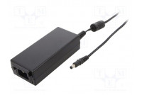 Power supply: switching 12VDC 5.4A Out: 5,5/2,5 65W 80÷264VAC