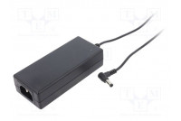 Power supply: switching 12VDC 5.8A Out: 5,5/2,5 70W 80÷264VAC