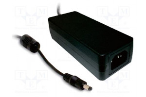 Power supply: switching 12VDC 5A Out: 5,5/2,1 60W 80÷264VAC