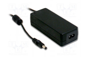 Power supply: switching 12VDC 5A Out: 5,5/2,1 60W 80÷264VAC