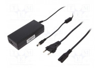 Power supply: switching 12VDC 5A Out: 5,5/2,1 60W 90÷264VAC