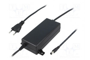 Power supply: switching 12VDC 5A Out: 5,5/2,1 60W 90÷264VAC