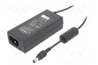 Power supply: switching 12VDC 5A Out: 5,5/2,1 60W 90÷264VAC