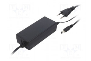 Power supply: switching 12VDC 5A Out: 5,5/2,1 60W 90÷264VAC