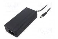 Power supply: switching 12VDC 5A Out: 5,5/2,1 60W 90÷264VAC