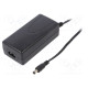 Power supply: switching 12VDC 5A Out: 5,5/2,5 60W 90÷264VAC