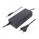 Power supply: switching 12VDC 5A Out: 5,5/2,5 60W 90÷264VAC