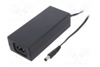 Power supply: switching 12VDC 5A Out: 5,5/2,5 60W 90÷264VAC