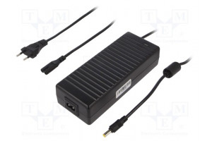 Power supply: switching 12VDC 7.5A Out: 5,5/2,1 90W 90÷264VAC