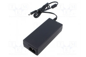 Power supply: switching 12VDC 7.5A Out: 5,5/2,1 90W 90÷264VAC