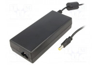 Power supply: switching 12VDC 7.5A Out: 5,5/2,1 90W 90÷264VAC