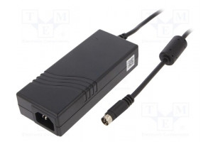 Power supply: switching 12VDC 7.5A Out: KYCON KPPX-4P 90W 89%