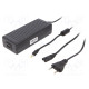 Power supply: switching 12VDC 8.33A Out: 5,5/2,1 100W 0÷40°C