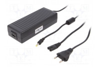 Power supply: switching 12VDC 8.33A Out: 5,5/2,1 100W 0÷40°C