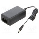 Power supply: switching 15VDC 1A Out: 5,5/2,1 15W 90÷264VAC