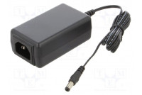 Power supply: switching 15VDC 1A Out: 5,5/2,1 15W 90÷264VAC