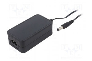 Power supply: switching 15VDC 1A Out: 5,5/2,1 15W 90÷264VAC