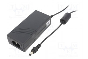 Power supply: switching 15VDC 2A Out: 5,5/2,5 40W 90÷264VAC