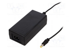 Power supply: switching 15VDC 4.33A Out: 5,5/2,1 65W 90÷264VAC