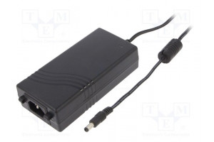 Power supply: switching 15VDC 4.3A Out: 5,5/2,5 65W 80÷264VAC