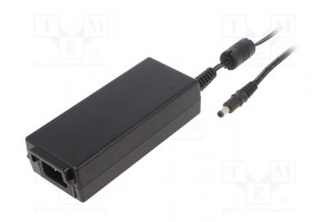 Power supply: switching 15VDC 4.3A Out: 5,5/2,5 65W 80÷264VAC