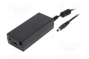 Power supply: switching 15VDC 4.3A Out: 5,5/2,5 65W 80÷264VAC