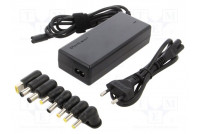 Power supply: switching 18.5VDC, 4.9A 90W 220÷240VAC