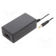 Power supply: switching 18VDC 1.66A Out: 5,5/2,1 30W 90÷264VAC